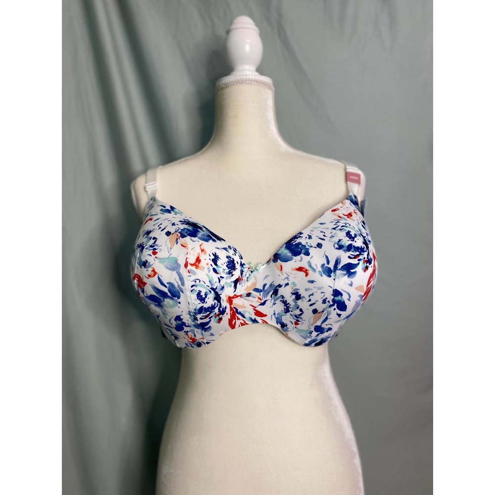 Lane Bryant CACIQUE Floral 42DDD Bra NWT
